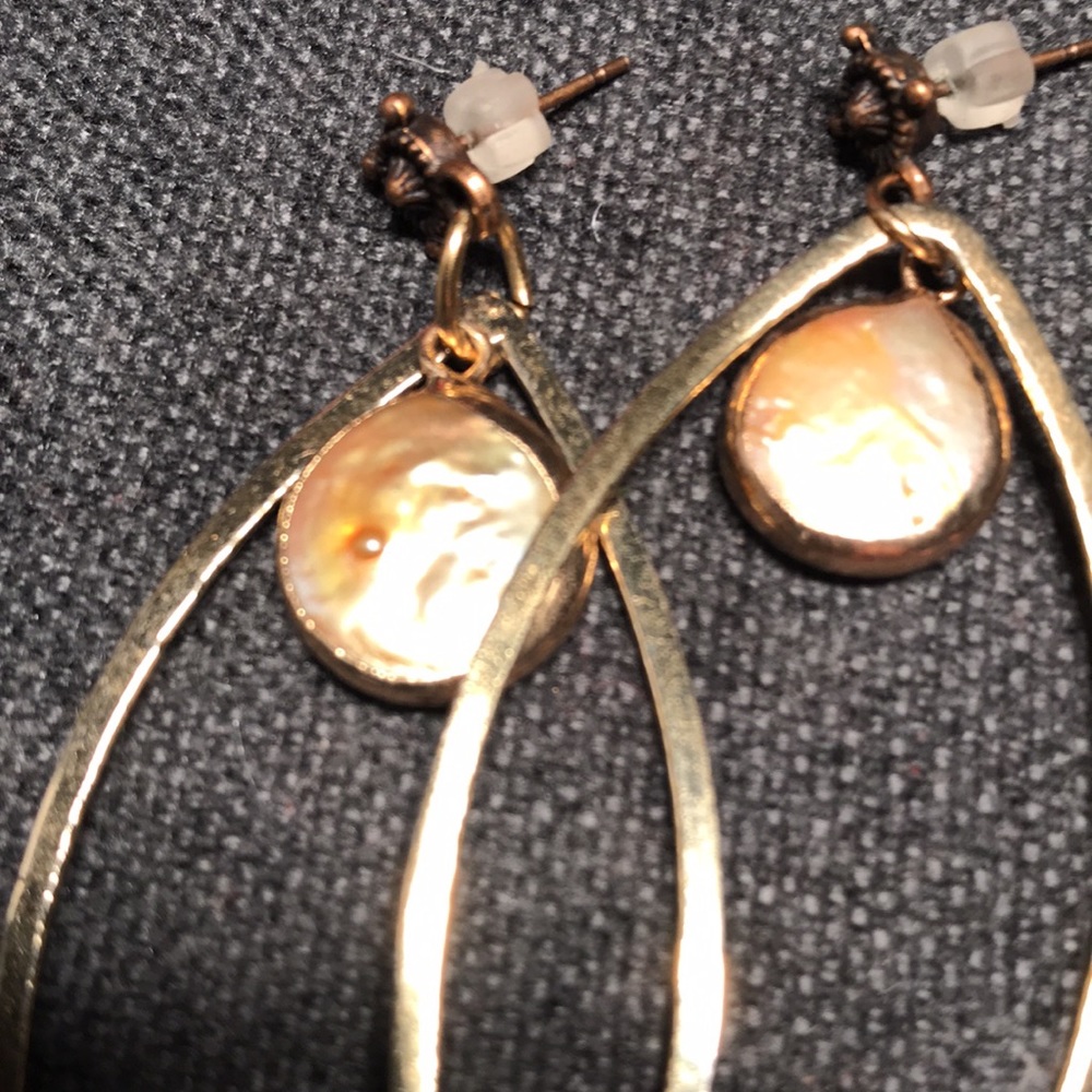 Handmade earrings by Moi. - Picture 2 of 2